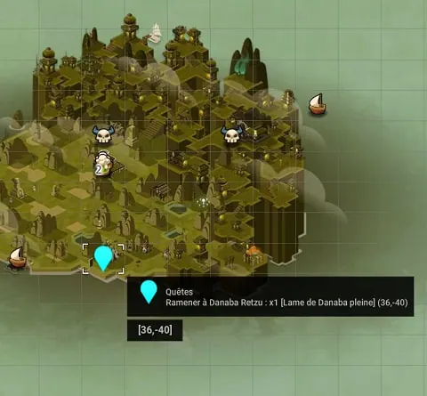 quête De l'eau dans la chair dofus