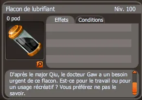 flacon de lubrifiant dofus