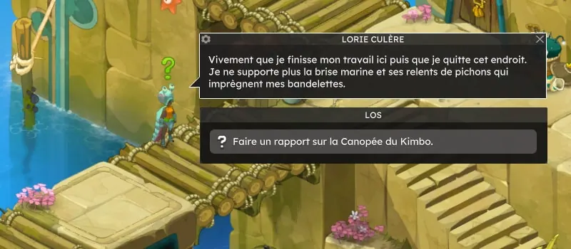 quête Tour de main dofus