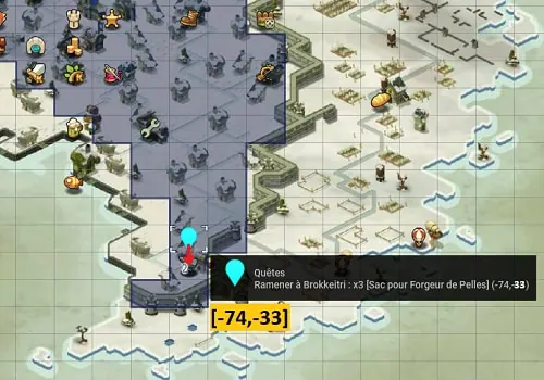 quête Tourner ma neige dofus