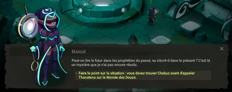 quête L'avis de la Mort