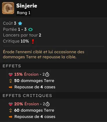 Épreuve de Songe sinjsonj