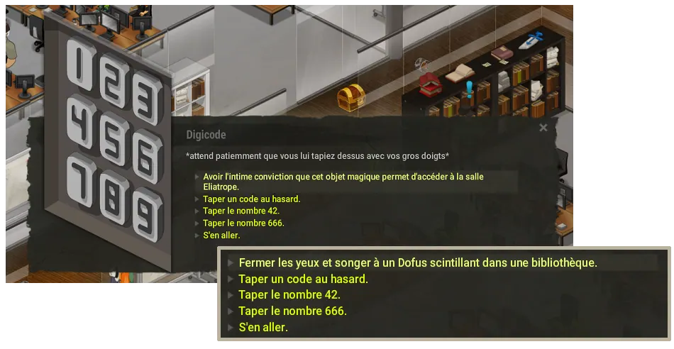 quête Le monde à l'envers dofus