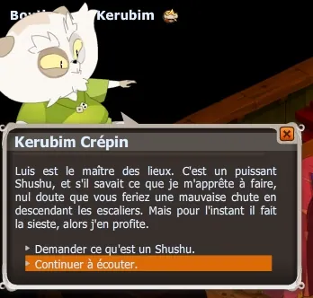 Scène de ménage DOFUS TOUCH