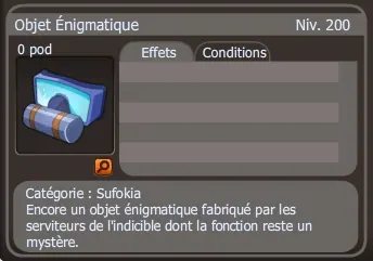 objet énigmatique