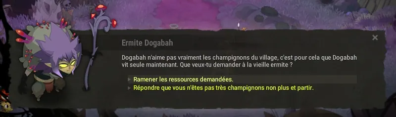 quête les racines du mal dofus