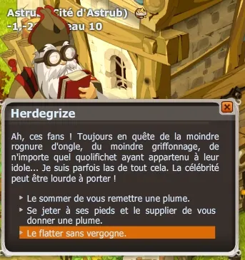 Scène de ménage DOFUS TOUCH