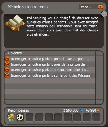 Mémoires d'outre-tombe dofus