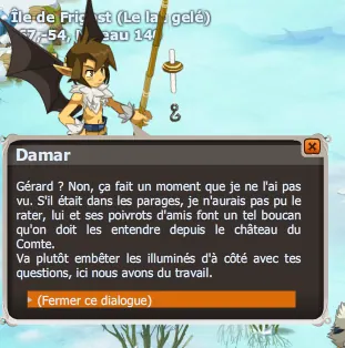 Quête les chasseurs dofus