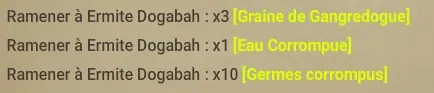 quête les racines du mal dofus
