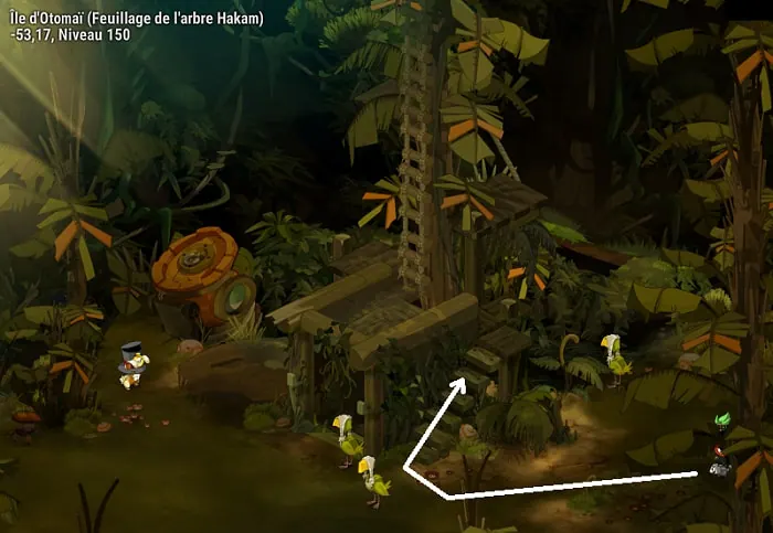 Chemin vers Otomaï dofus