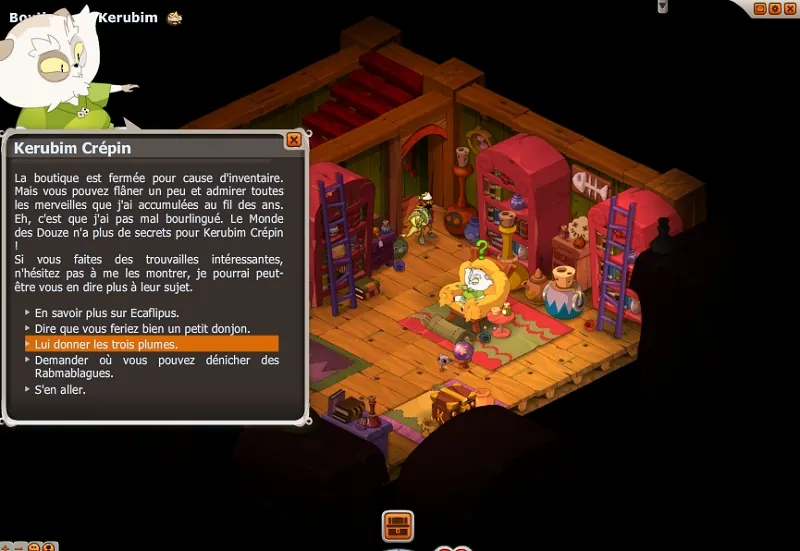 Scène de ménage DOFUS TOUCH