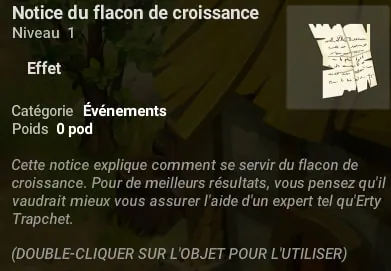 quête En manque d'inspiration dofus
