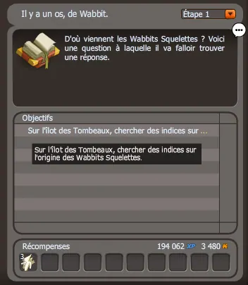 Il y a un os de Wabbit