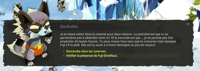 Avis de recherche Fuji Givrefoux