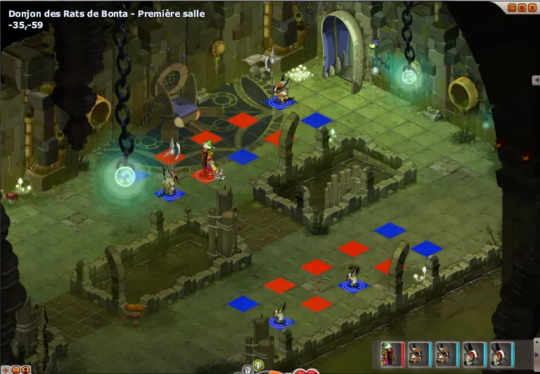 salle 1 Donjon des Rats de Bonta