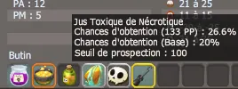 jus toxique de nécrotique