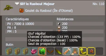 oeuf végétal dofus
