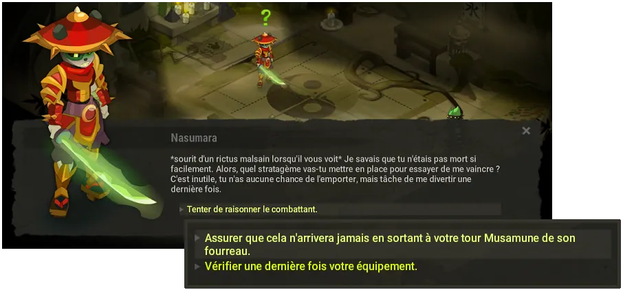 quête Shodanwa Perfection martiale