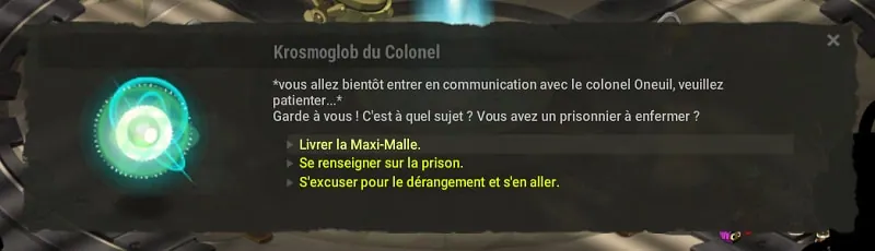 Avis de recherche la Maxi-Malle dofus