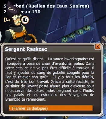 Balance la sauce