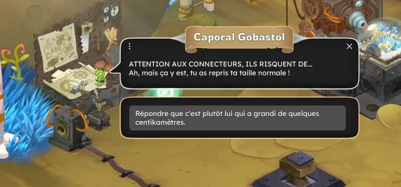 quête Un problème de taille dofus