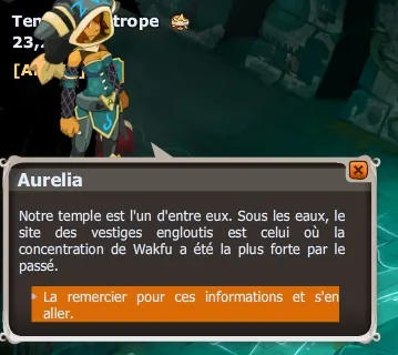 quête La clef de l'énigme