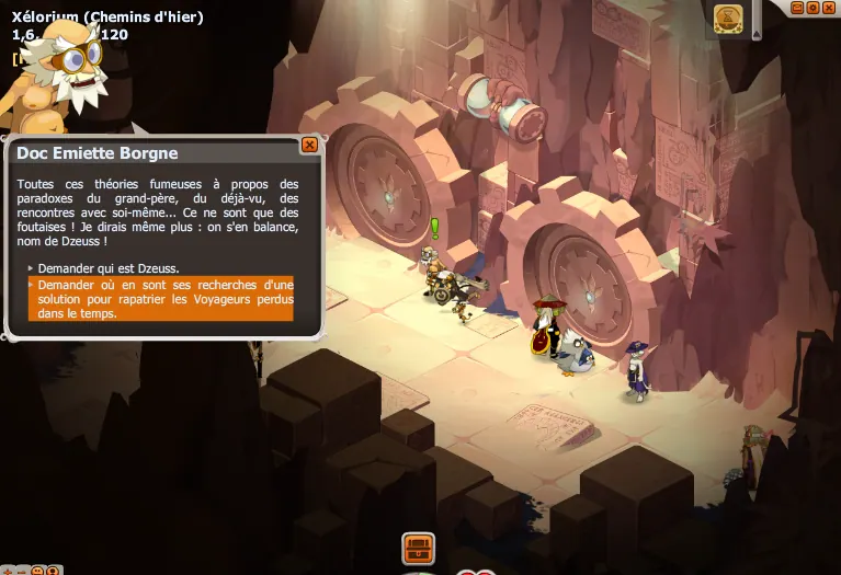Prisonniers du temps dofus