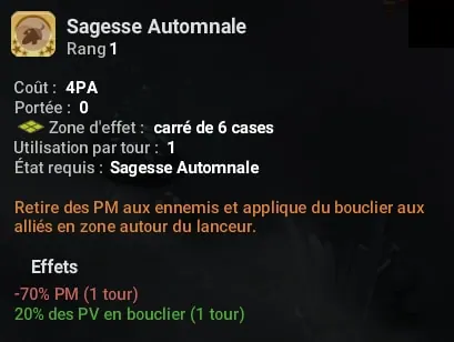 sort sagesse automnale