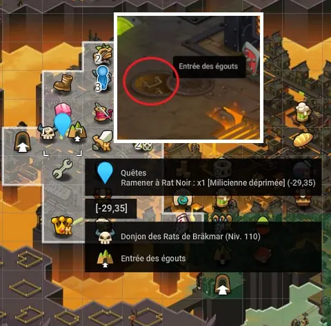 quête Fait comme un rat dofus