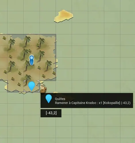 quête L'île des naufragés dofus