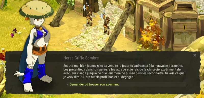quête dans la gueule du chacha