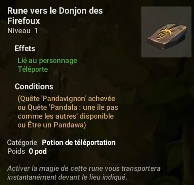 quête Ruée sur skeunk
