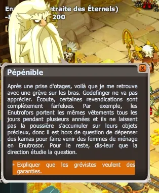 La grève de la fin