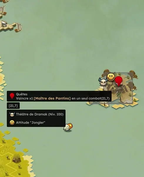 quête Tour de marionnettes dofus