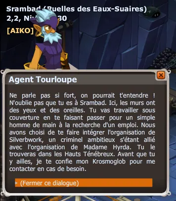 quête les sentiers de la perdition