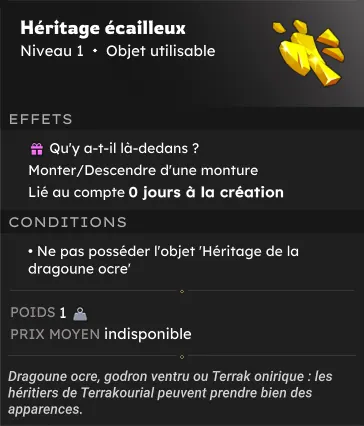 Saison Ocre dofus souvenir