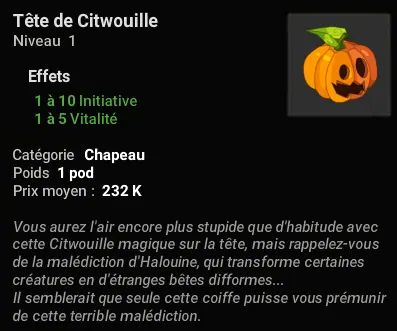 malédiction halouine dofus