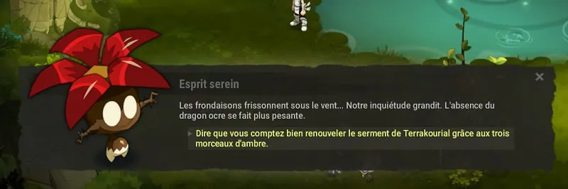 quête Rester planté là dofus