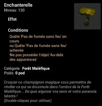 quête La bête au bois dormant dofus