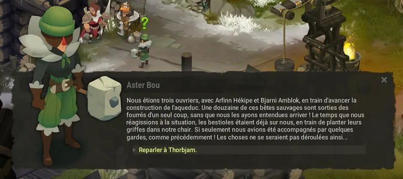quête Dans la gueule du Trankilou dofus