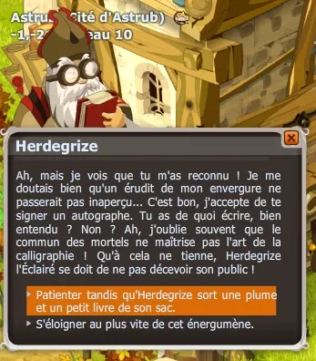 Scène de ménage DOFUS TOUCH