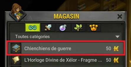 quête Soldats d'infortune dofus