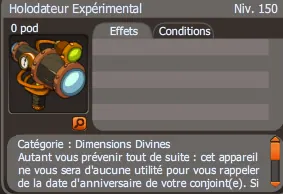 La quatrième dimension dofus
