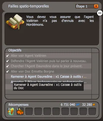Failles spatio-temporelles
