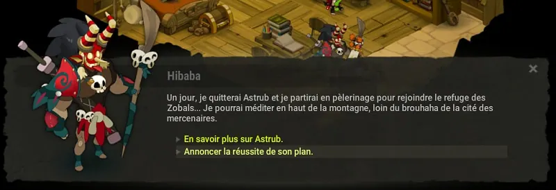quête Zobal Hibaba et les 40 Roublards dofus
