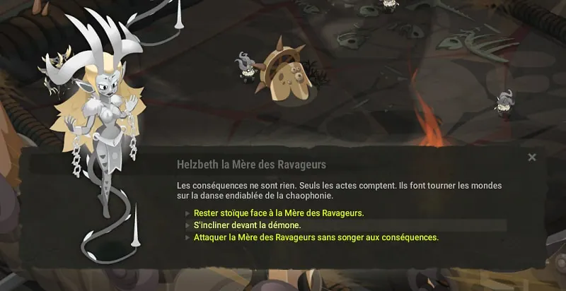 quête Descendre aux cendres
