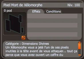 pixel mort de xélomorphe
