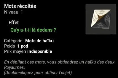 Tant de mots et si peu de temps
