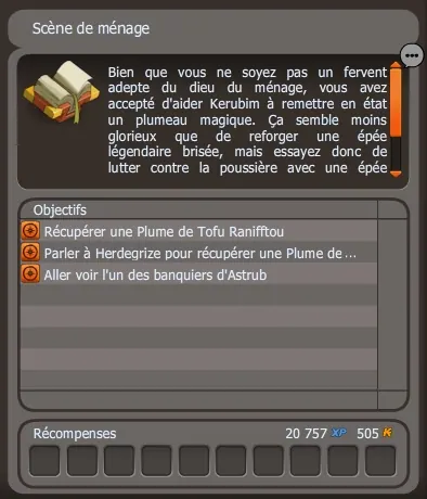 Scène de ménage DOFUS TOUCH